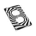 thumbnail image 3 of ZICANCN Outlet Covers Wall Plate, Pattern Spiral Texture Wallpaper Light Switch Cover Decorative, Duplex Toggle Combo 1-Gang, 3 of 9