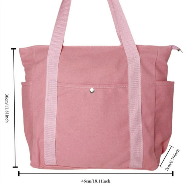 Light pink tote purse deals