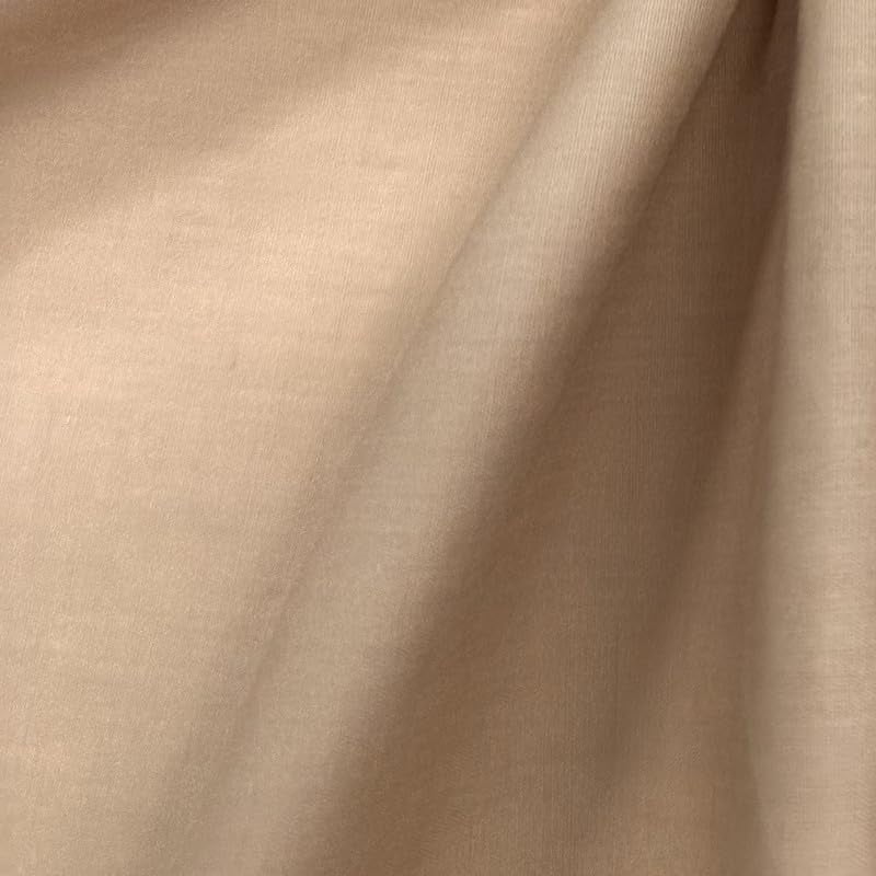 Ice Fabrics Cotton Polyester Broadcloth Fabric by The Yard - 60" Wide Soft & Breathable Broadcloth Fabric for Sewing - Perfect for Apparel, Bedding, Curtains and More - Dark Taupe - 15 Yards