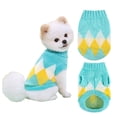 thumbnail image 1 of Woolen Pet Sweater Warm Knitting Wool Material Fashionable Cute Design for Small Pets Winter Outdoor Exploration Indoor Relaxation, 1 of 3