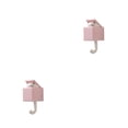 thumbnail image 3 of Bewildely Adorable gancho de pared de animales para sala de estar, dormitorio, colgador de bolsos, ropa sin clavos, pantalones, camisas, Type2 NO2, 3 of 6