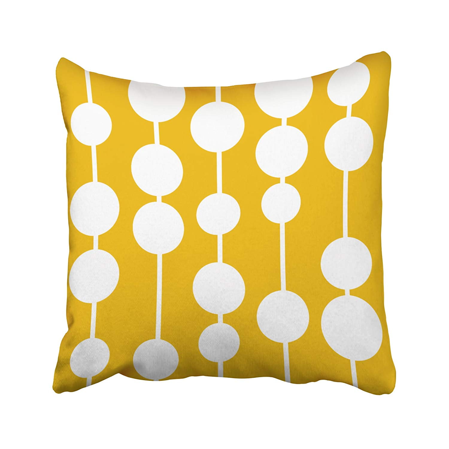BSDHOME Mid Century Modern Mustard Yellow Pillowcase Cover Cushion