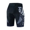 thumbnail image 4 of Gyexs Men's Bike Shorts 3D Padded Cycling Shorts UPF 50+ Cycle Shorts with Zipper Pockets Tights Z03 White, Size XXXL, 4 of 5