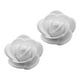 thumbnail image 2 of Flores falsas de 3,5 cm, decoraciones de bricolaje, flores de imitación para fiesta de boda (blanco), 2 of 6