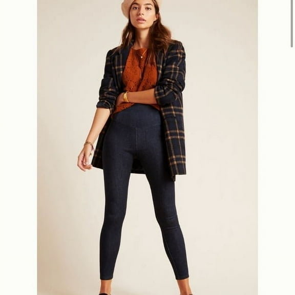 3x1 Women's EVIE Coco High Rise Stretch Denim Cropped Leggings, XS