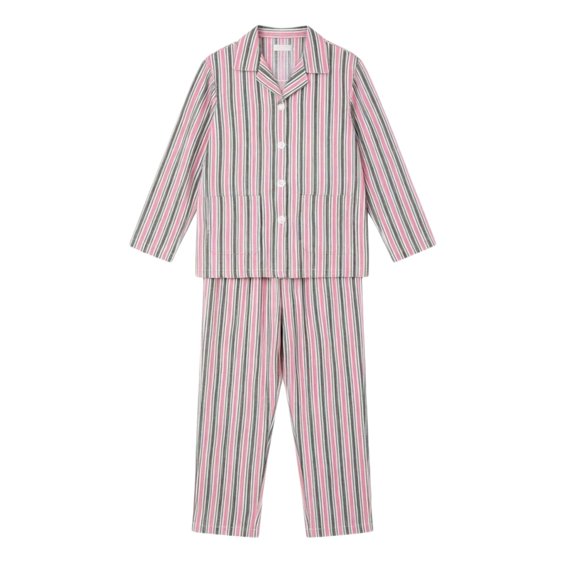 EnJoCho Kids Hospita𝗅 Patient Halloween Costum𝖾 - Striped Long Sleeve Top and Full Length Pants, Soft Comfortable Dress Up Outfit for Boys Girls, Fun Role Play Costum𝖾 for Holiday Parties