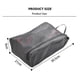 thumbnail image 3 of Bolsas de zapatos de viaje de malla Almacenamiento de cremallera Organizador transpirable Bolsa de cosméticos, 3 of 6