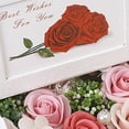 thumbnail image 1 of Boc Artificial Rose Soap Flowers Photo Frame Box Set Handmade Birthday Gift Decor, 1 of 10