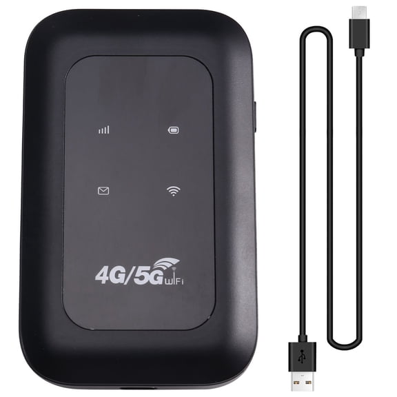 Stable- 4G 5G WiFi Mobile Hotspot 300Mbps Portable WIFI Router Supports 10 Connected Devices for Smartphones Tablets