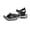 Black, variant on Women's Large Size Roman Sports Sandals Adjustable Strap -On Open Toe Summer Beach Casual Comfort Shoes
