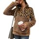 thumbnail image 2 of Sudadera Para Mujer, Diseño De Bolsillo Grande A La Moda, Sudadera Informal Para Mujer, Sudadera Con Cuarto De Cremallera Para El Trabajo Para La Primavera ANGGREK Caqui S, 2 of 6
