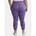 thumbnail image 2 of Terra & Sky Women's Plus Size Capri Legging, Sizes 0X-4X, 2 of 5