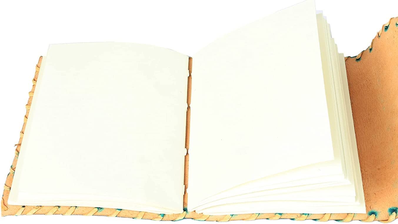 Leather Journals – Blank Spell Book of Shadows Journal with Lock Clasp Prop Vintage Notebook Journal Leather Bound Journal Witchcraft Wiccan Notebook Leather Sketchbook Drawing & Writing Book Diary