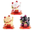 thumbnail image 5 of QHUDLV PandaXun Lucky Cat Waving Arm,Solar Powered Maneki Neko,Lucky Money Cat Chinese Statue with Waving Arm for Home Display Car Decor Feng Shui Decoration, 5 of 5