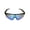 black frames with colorful lenses, variant on Smart Cycling Glasses with Bluetooth Audio, 5-6H Playtime, Magnetic Charging | Choose Lens (Gray/Night Vision/Coated) for Riding, Skiing, Running | TR90 Frame, IPX5 Sweatproof