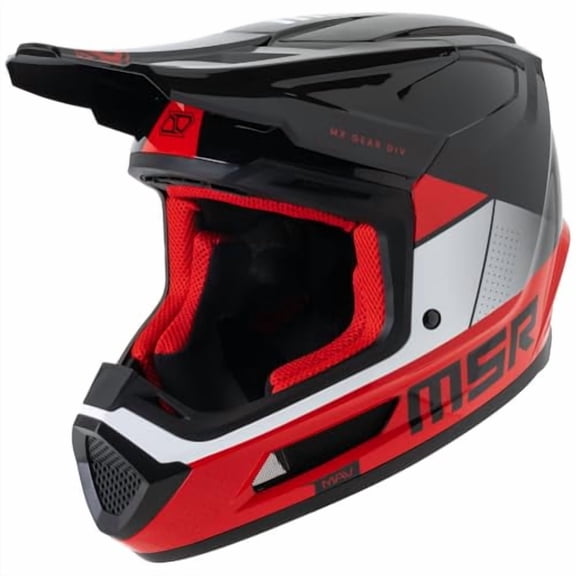 MSR™ Mav Sensor Dirt Bike Motocross Helmet w/ MIPS X-Small Black/Red