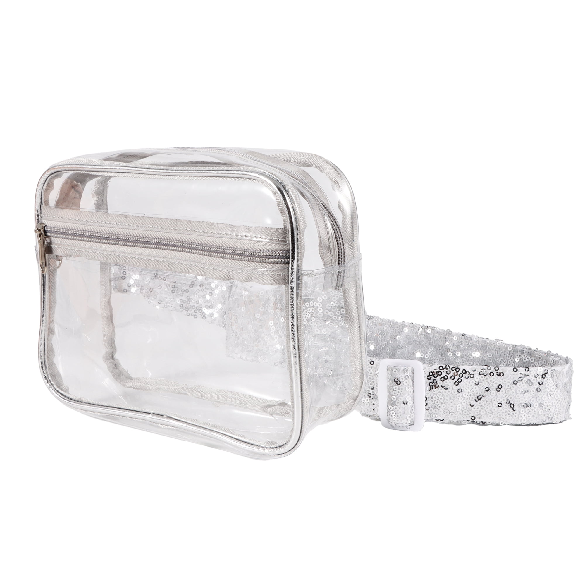 Adjustable Transparent Fanny Pack, Clear, Outdoor & Festival Use, by Way To Celebrate