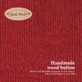 thumbnail image 2 of 50 piezas de etiquetas hechas a mano de madera botón de madera conector de costura de costura de estilo aleatorio, 2 of 7