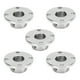 thumbnail image 3 of Acoplador De Eje Guía, Conector De Acoplamiento De Brida De Proceso De Galvanoplastia Resistente Al Desgaste De Plata Aislante De 5 Piezas Para Motor, 3 of 7