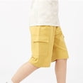 thumbnail image 2 of GXWEA Boy Shorts 5T Boys Shorts Boys Shorts Kids Casual Summer Clothes With Pockets, 2 of 8