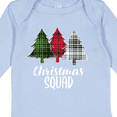 thumbnail image 4 of Inktastic Christmas Squad with Plaid Trees Boys or Girls Long Sleeve Baby Bodysuit, 4 of 5