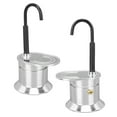 thumbnail image 1 of Italian Coffee Maker, Single Tube Moka Pot Easy To Operate Works Fast Lightweight Practical Aluminum Alloy 1 Cup 50ML  for Camping, 1 of 7