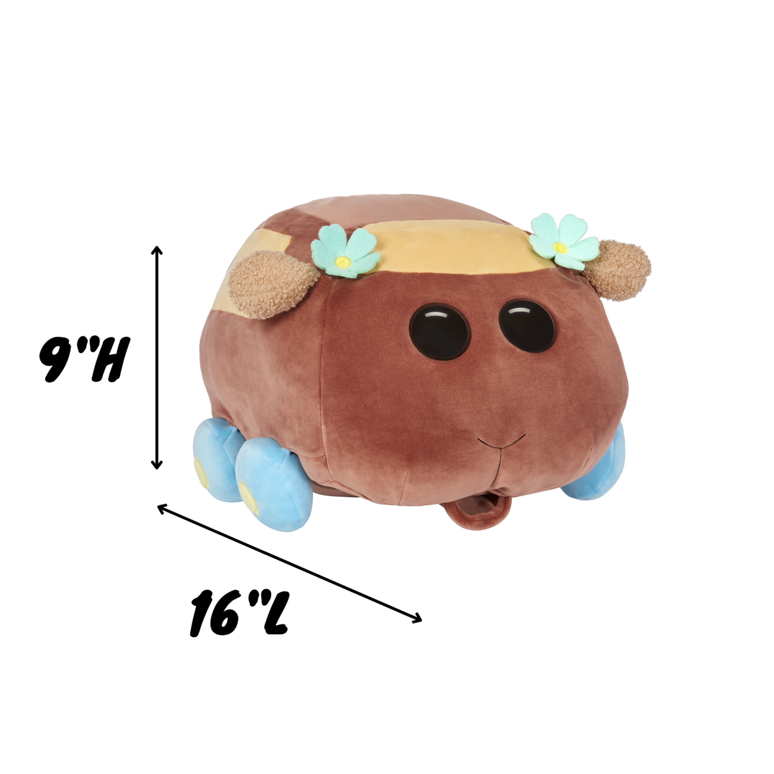 Pui Pui Molcar 16-Inch Choco, Ultrasoft Stuffed Animal Large Plush