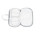 thumbnail image 3 of Uxcell 11.8x6.7Inch Rectangle Mesh Laundry Bags Bra Washing Bag for Underwear, Gray Zipper, 3 of 6
