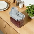 thumbnail image 6 of Linnome Clear Airtight Food Storage Container With Lids Plastic Canisters For Kitchen Pantry Organization And Storage, 6 of 6