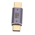 thumbnail image 2 of Adaptador USB C macho a macho PD 100W 8K 40Gbps Carga de alta velocidad Transmisión HD Adaptador tipo C macho a macho chapado en oro, 2 of 5