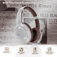 thumbnail image 4 of Ganfancp Auriculares Bluetooth Inalámbricos de Diadema con Pantalla Digital Portátiles y Plegables 16H Batería de Larga Duración Ofertas Del Día Liquidación 1X Unidad Principal 1X Manual 1X Cable de, 4 of 7
