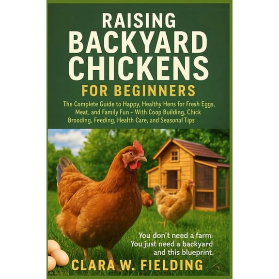 Raising Backyard Chickens for Beginners: The Complete Guide to Happy, Healthy Hens for Fresh Eggs, Meat, and Family Fun , (Paperback)