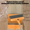 thumbnail image 5 of Yhmxh Broom and Dustpan Set for Home, Magic Silicone Broom, Dust pan with Long Handle, Broom with Dustpan Combo Set for Home Kitchen Room Office Lobby Floor Use Upright Stand Up Sweeping, 5 of 7