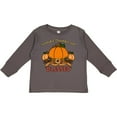 thumbnail image 3 of Inktastic Thankful Grateful and Blessed Pumpkins and Sunflower Boys or Girls Long Sleeve Toddler T-Shirt, 3 of 5