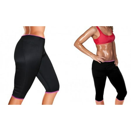 Women New Premium Plus Size Thermo Slimming Running Sweat Detox Shape Pants Trousers (Best Back Workout For Size And Shape)