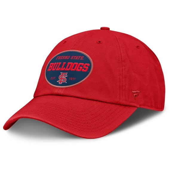 Women's Fanatics Red Fresno State Bulldogs Candid Adjustable Hat