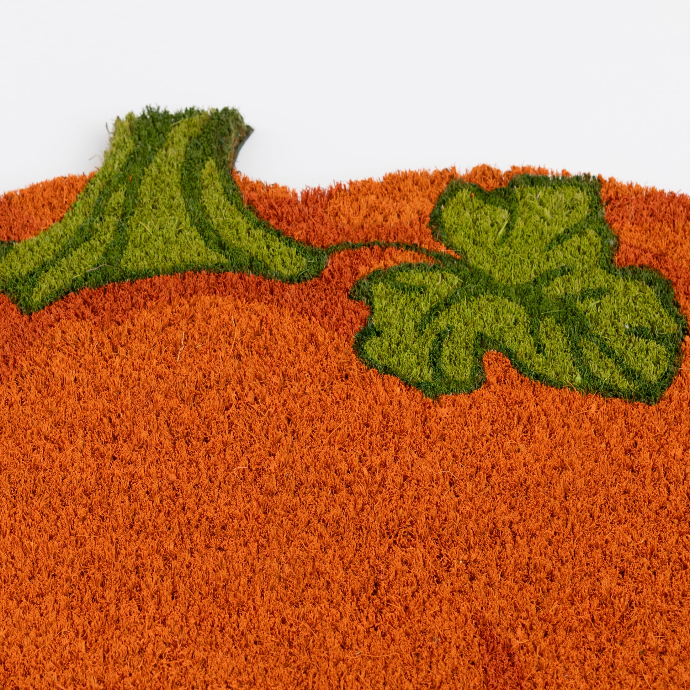 Way To Celebrate Pumpkin Shape Coir Outdoor Doormat, 18"x30"