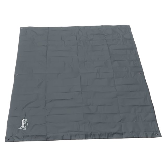 Estera del piso tienda de campaña lona impermeable ultraligera playa tienda de campaña naranja