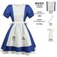 thumbnail image 1 of Alice Madness Returns Alice Anime Cosplay Costume Maid Apron Dress Game Halloween Party Uniform Disfraz Lolita Dress for Women, 1 of 4