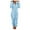 Light Blue, variant on Jackets for Womens Jumpsuit Long Sleeve Pajamas Solid Color Zipper Loose Fit Hooded Winter Warm Rompe Cute Ears Sleepwear Tops Beige,S