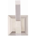 thumbnail image 4 of Satin/Brushed Nickel Double Robe Hook, 4 of 4