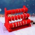 thumbnail image 2 of Shisuyan Watch Container Organizer Red Composite Material 1 Set 11.8x9.4x6.7in, 2 of 8