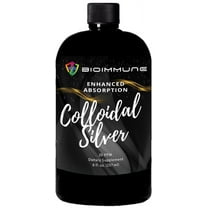 BIOIMMUNE Colloidal Silver Immune Support, Silver Hydrosol. Highest Bio-Availability. Clean, Pure, Safe 99.999% Pure Silver. 3rd Party Verified, Made in USA. Will Remove Unwanted Microscopic Visitors