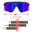 thumbnail image 4 of Gafas de sol ER00 F24 azules polarizadas deportivas de talla pequeña, 4 of 8