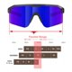 thumbnail image 4 of Gafas de sol ER00 F24 azules polarizadas deportivas de talla pequeña, 4 of 8