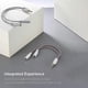 thumbnail image 5 of Headphone Splitter, 3.5mm Splitter Cable for Headset [Fine Braided & Gold Plated] Stereo Audio Y Cab, 5 of 5