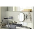 thumbnail image 2 of robern ac3630d4p2l aio 36" x 30" x 4" double door medicine cabinet with large door at left, task lighting, and interior illumination, 2 of 3