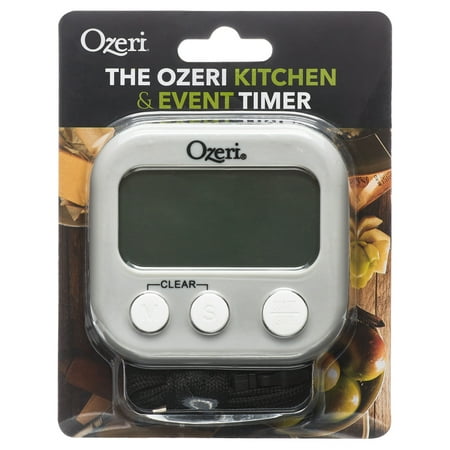 Ozeri Kitchen and Event Timer LCD Stopwatch Magnetic Back Easy to Use 99 Minutes