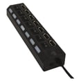 thumbnail image 4 of Hub USB de 7 puertos con luz indicadora para compatibilidad universal, 4 of 5