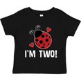thumbnail image 3 of Inktastic 2nd Birthday 2 Year Old Ladybug Girls Toddler T-Shirt, 3 of 5